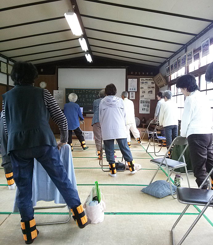【岡山県総社市】いきいき百歳体操で高齢者も運動を