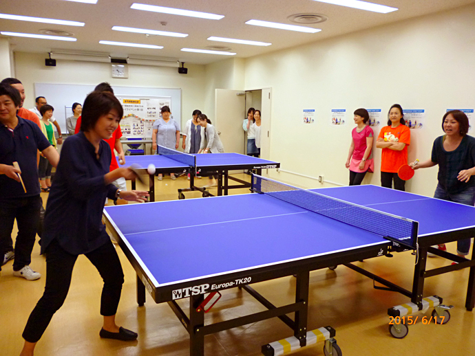 【株式会社　タクティブ】東京都看護協会にて健康卓球セミナーを開催しました