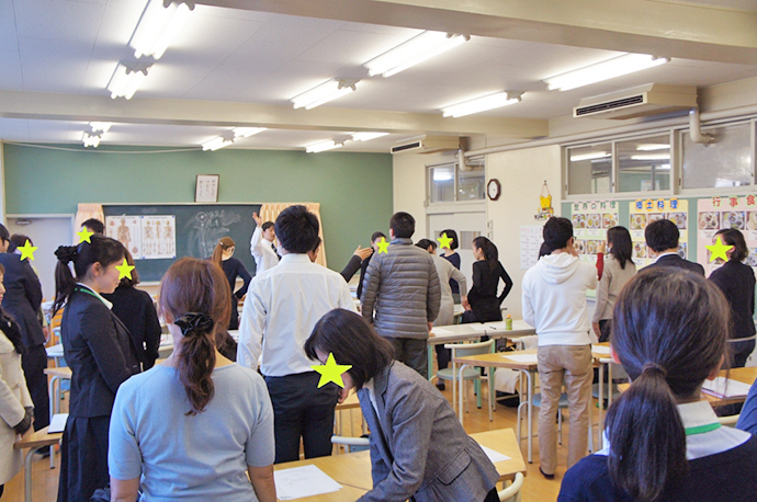 【姿勢美人プロジェクト】渋谷区立臨川小学校で姿勢の講演